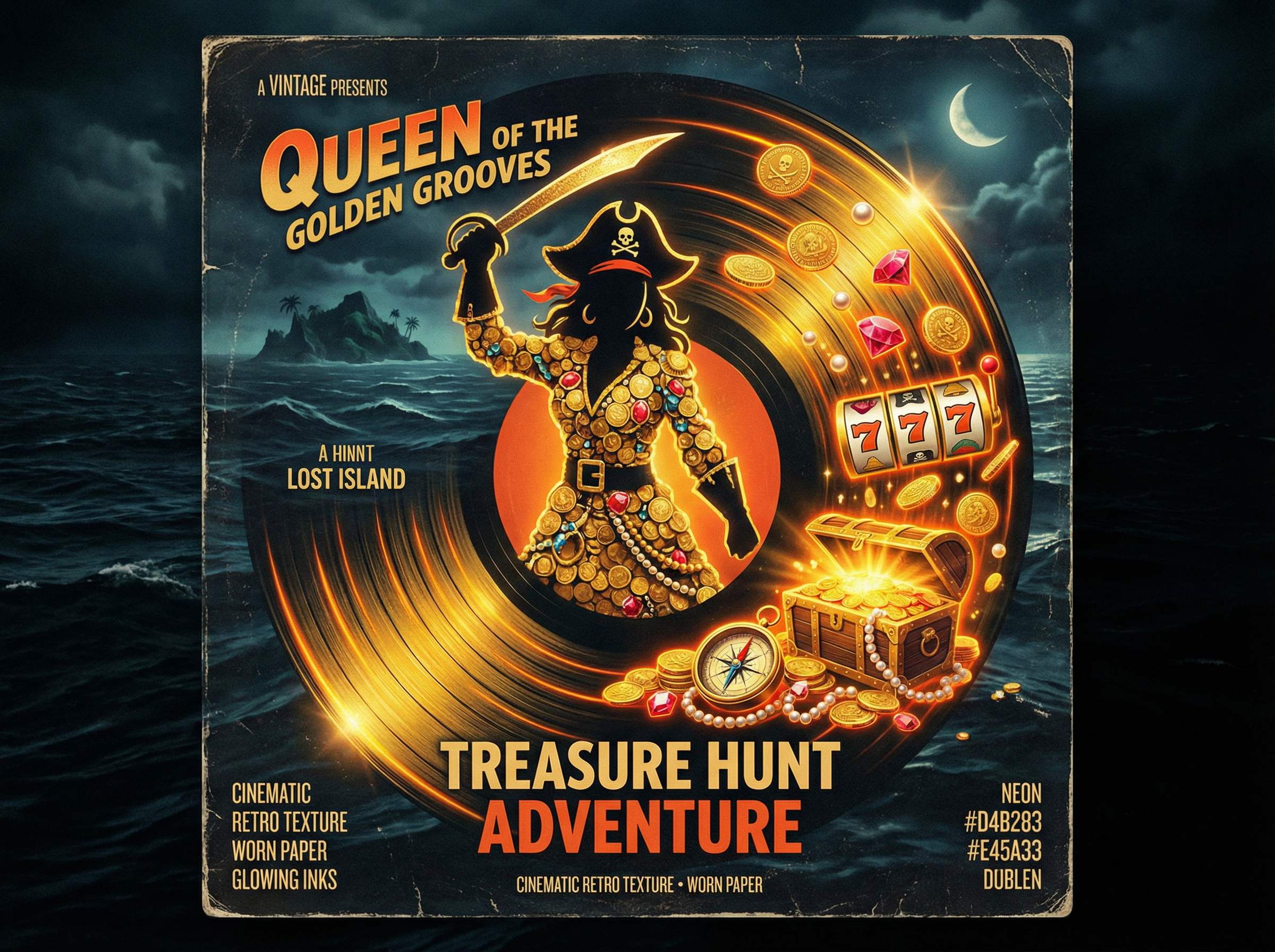 老虎机 - 赏金女王游戏